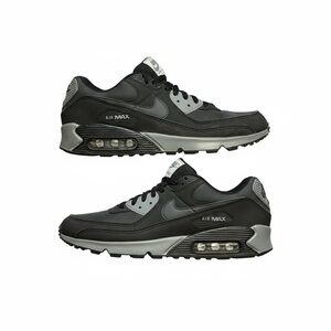 Nike Air Max Black and Gray Shoes